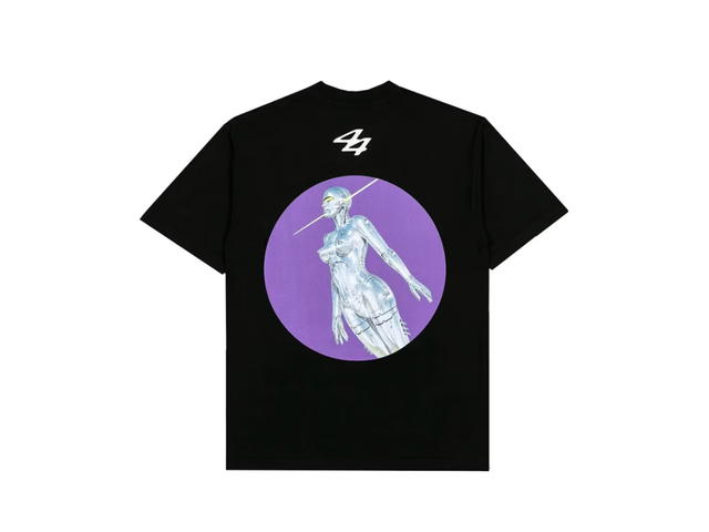 Hajime Sorayama Hajime Sorayama +44 Focus SS Tee Black (FW23) - view 2