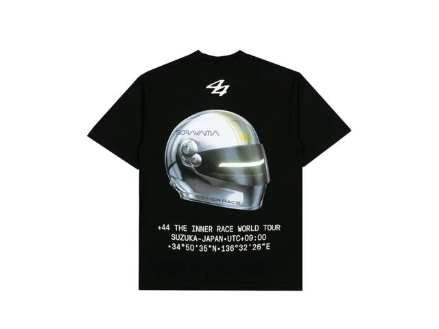 Hajime Sorayama Hajime Sorayama +44 Helmet S/S Tee Black (FW23) - view 2