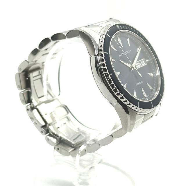 Hamilton Hamilton H375510 Jazz master Quartz Day-Date Wristwatch SS Silver - view 3