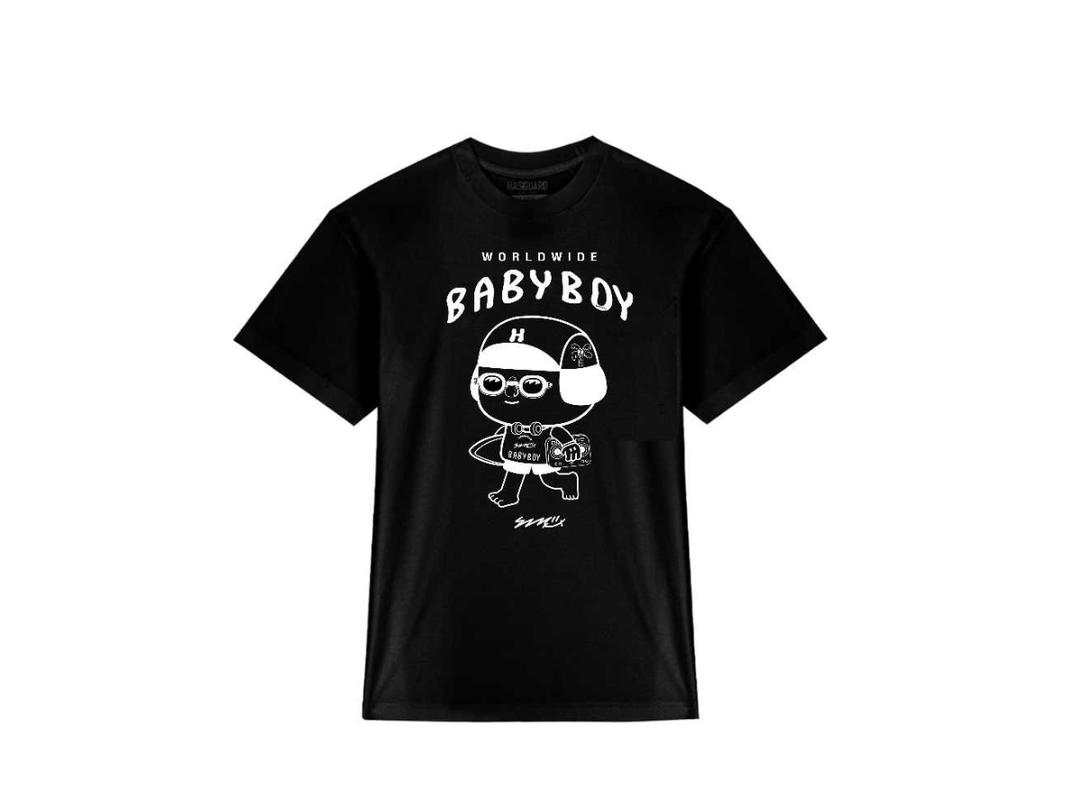 HASGUARD HG X BABYBOY Line Art BK