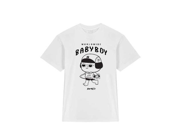 HASGUARD HG X BABYBOY Line Art WH - view 1