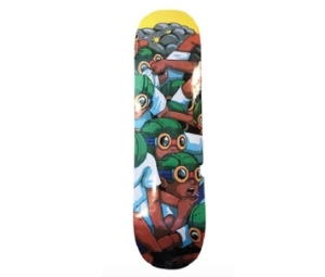 Buy Hebru Brantley x ComplexCon Flyboy Skateboard Deck Yellow at Sasom – Authentic and Ready to Ship