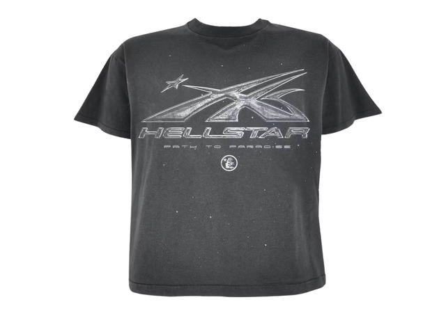 Hellstar Hellstar Chrome Logo T-Shirt Black - view 1