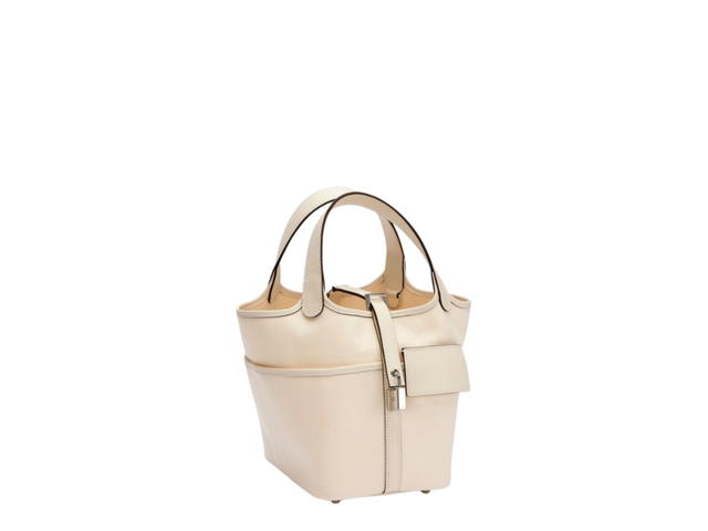 Hermes Hermes Picotin Lock 18 Nata Swift and Toile Geoland Cargo - view 2