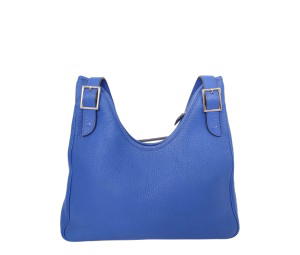 Buy Hermes Massai Cut 32 Blue at Sasom – Authentic and Ready to Ship