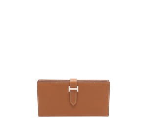 Buy Hermes Bearn Soufflet Epsom Gold at Sasom – Authentic and Ready to Ship