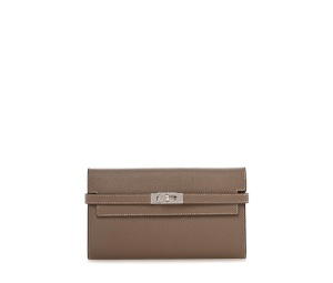 Buy Hermes Kelly Longue Wallet Epsom Etoupe at Sasom – Authentic and Ready to Ship
