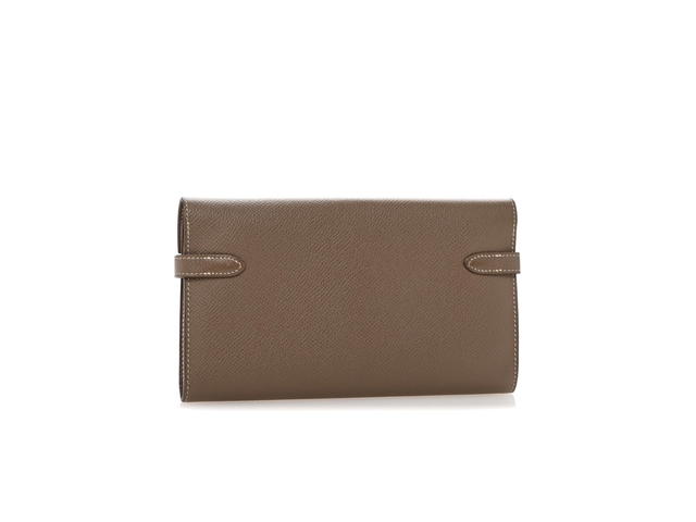 Hermes Hermes Kelly Longue Wallet Epsom Etoupe - view 2