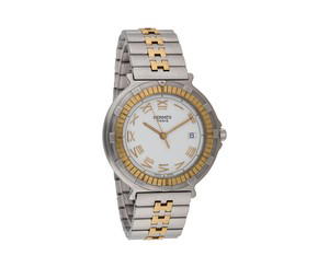 Buy Hermes Captaine Nemo Two-Tone Captain Nemo Watch White Gold-Tone at Sasom – Authentic and Ready to Ship