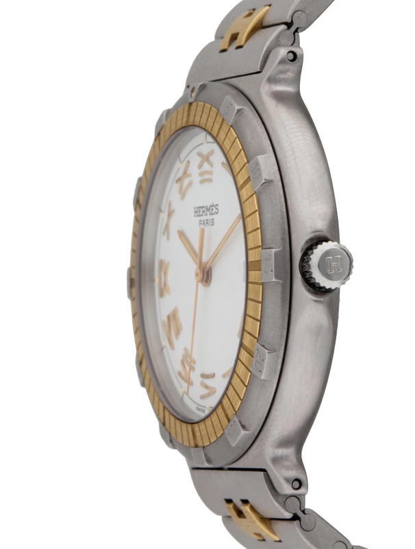 Hermes Hermes Captaine Nemo Two-Tone Captain Nemo Watch White Gold-Tone - view 2