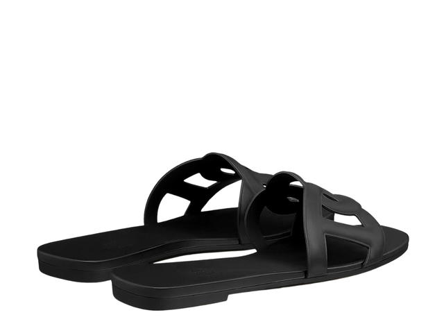 Hermes Hermès Aloha Sandal In Rubber With Chaine d'Ancre Noir - view 3