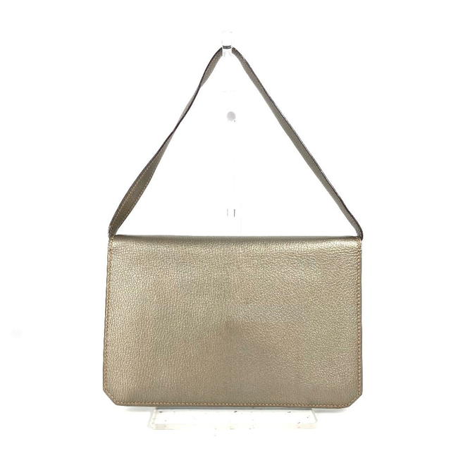Hermes HERMES 2005 Envelope Shoulder Bag Handbag Accessory Pouch Chevre Gold - view 3