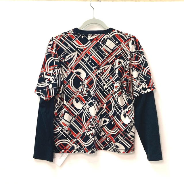 Hermes HERMES 2023 En Desordre et Chaines All-over pattern long sleeve T-shirt Unused - view 3