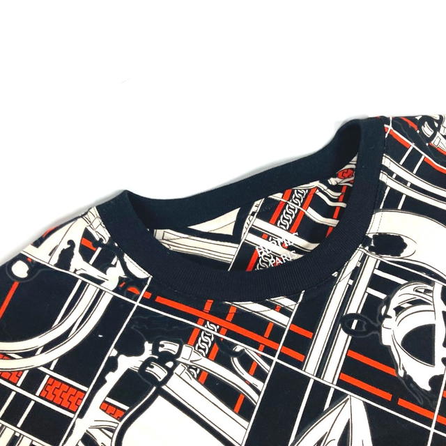 Hermes HERMES 2023 En Desordre et Chaines All-over pattern long sleeve T-shirt Unused - view 5