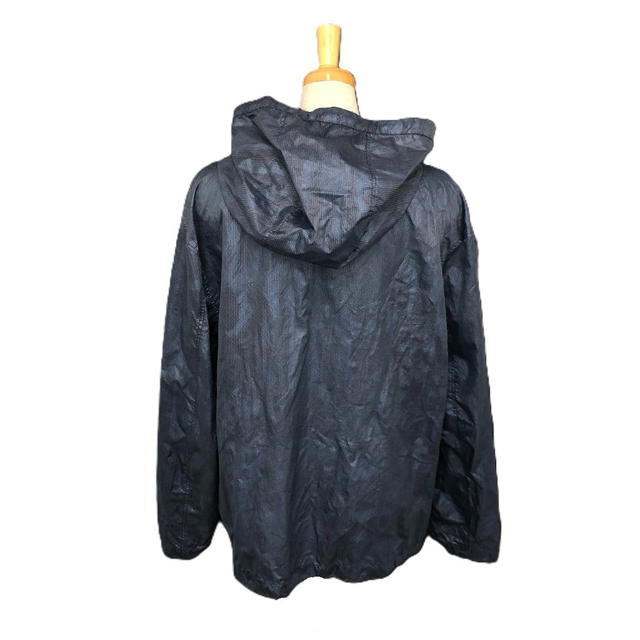 Hermes HERMES 2025 model Zip-up hooded jacket Jacket polyester Navy/Silver - view 4