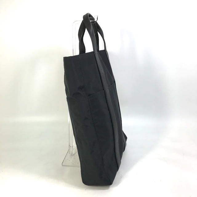 Hermes HERMES Acapulco Cabas MM Hand Bag Tote Bag Nylon Black - view 4
