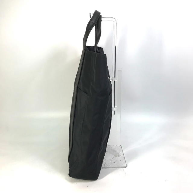 Hermes HERMES Acapulco Cabas MM Hand Bag Tote Bag Nylon Black - view 5
