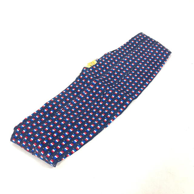 Hermes HERMES Accessories Cummer band  belt silk blue - view 2