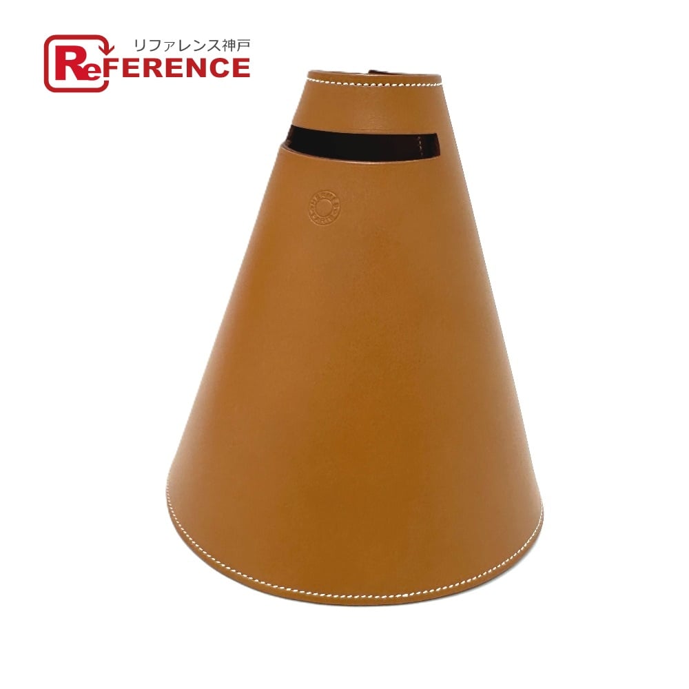 Hermes HERMES Appli smartphone speaker  object Leather Brown Unused