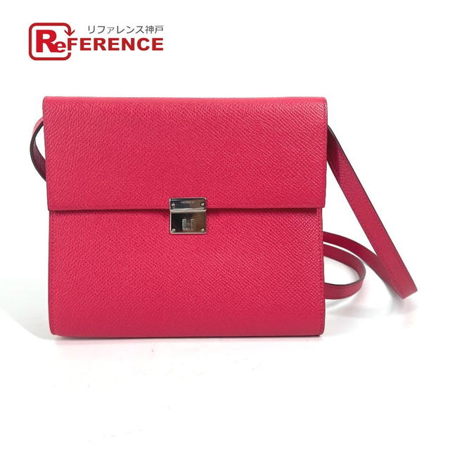 Hermes HERMES Bag Pochette Click 16 Crossbody Shoulder Bag Epsom pink - view 1