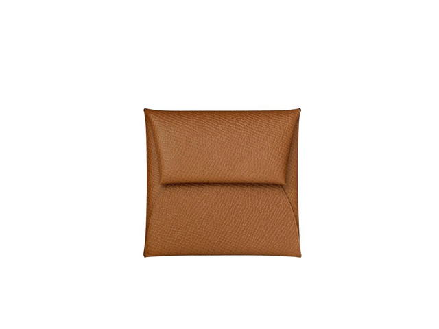 Hermes Hermes Bastia Change Purse In Epsom Calfskin Gold Palladium-Plated - view 1