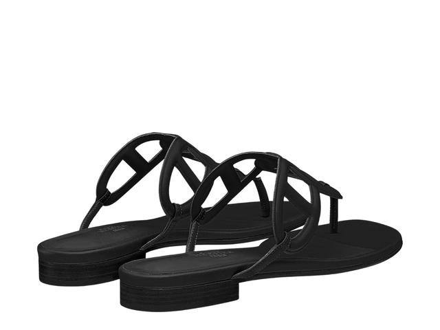 Hermes Hermes Beach Sandal In Nappa Leather With Oversized Chaine d' Ancre Motif Noir - view 3