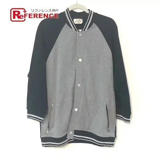 Buy HERMES Bicolor Serie Logo Teddy Blouson Stadium Jumper Long Sleeve Jacket at Sasom – Authentic and Ready to Ship