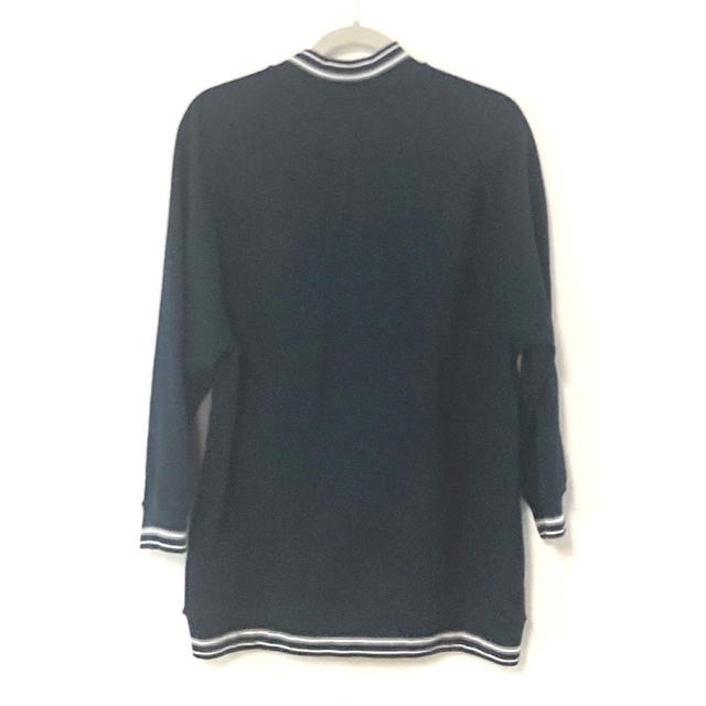 Hermes HERMES Bicolor Serie Logo Teddy Blouson Stadium Jumper Long Sleeve Jacket - view 3