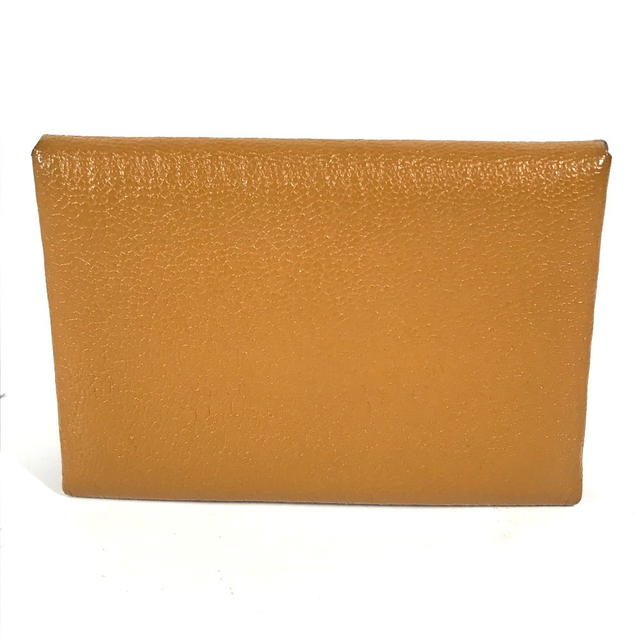 Hermes HERMES Bifold Bicolor Calvi Duo Verso Card Case Wallet Card Holder coin purse - view 3