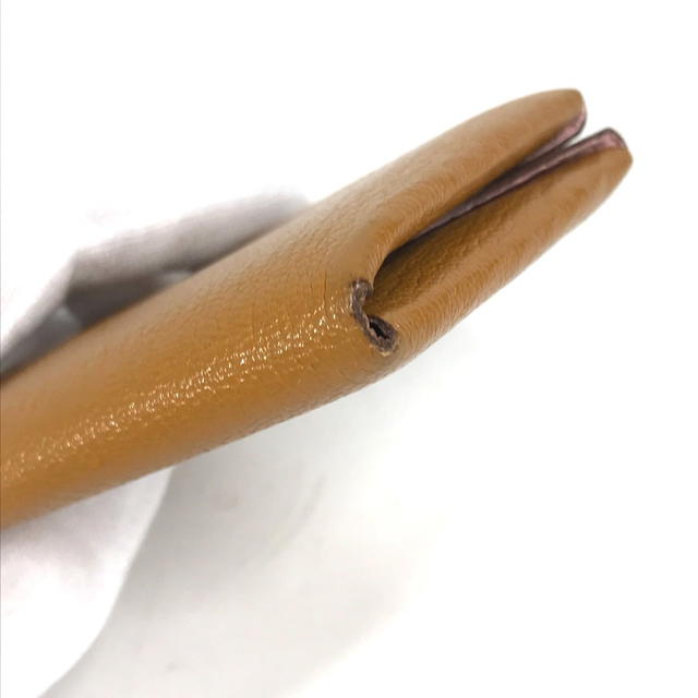 Hermes HERMES Bifold Bicolor Calvi Duo Verso Card Case Wallet Card Holder coin purse - view 4