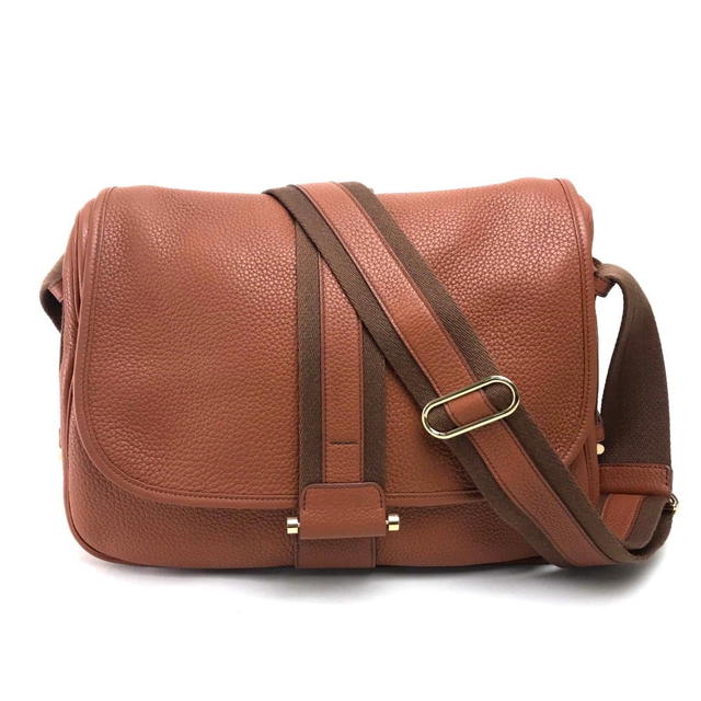 Hermes HERMES Boolean Lang Shoulder Crossbody Shoulder Bag Brown Taurillon Clemence - view 2