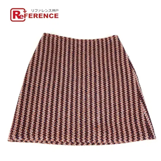 Buy HERMES Bottoms apparel skirt wool Brown/Navy at Sasom – Authentic and Ready to Ship
