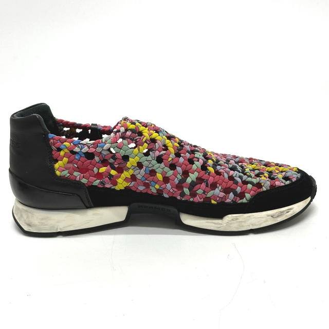 Hermes HERMES Braid Shoes slip-ons sneakers Leather pink - view 4