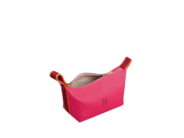 Hermes Hermes Bride-A-Brac Case Small Model In Canvas With Embroidered H On The Front Hibiscus - view 2