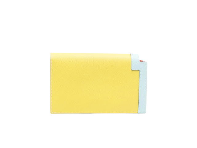 Hermes Hermes Camail Continental Wallet In Epsom Leather Vibrant Hues - view 2