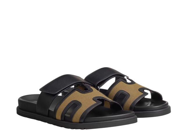 Hermes Hermes Chypre Sandal Kaki Nior Canvas (M) - view 2