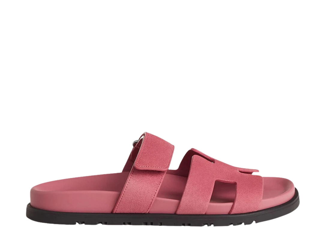 Hermes Hermes Chypre Sandal Suede Goatskin Rose Aphrodite (W)