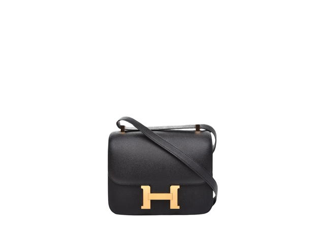 Hermes Hermes Constance 24 In Epsom Leather With Gold Hardware Noir - view 1