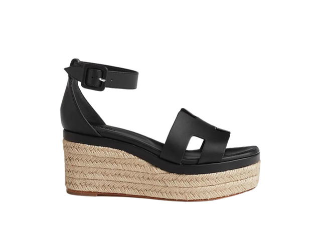 Hermes Hermes Elda Espadrille Noir - view 1