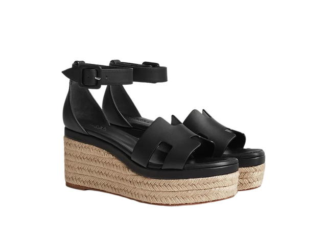 Hermes Hermes Elda Espadrille Noir - view 2