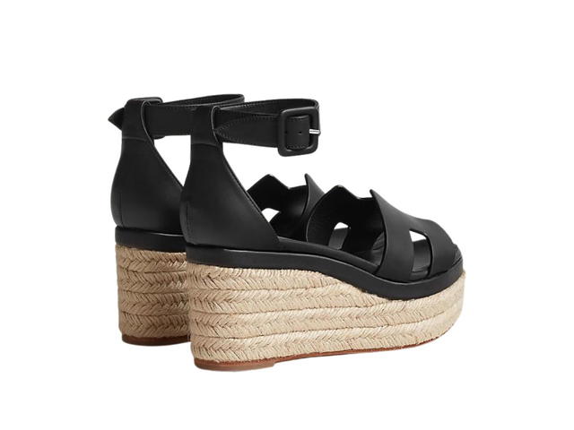 Hermes Hermes Elda Espadrille Noir - view 3