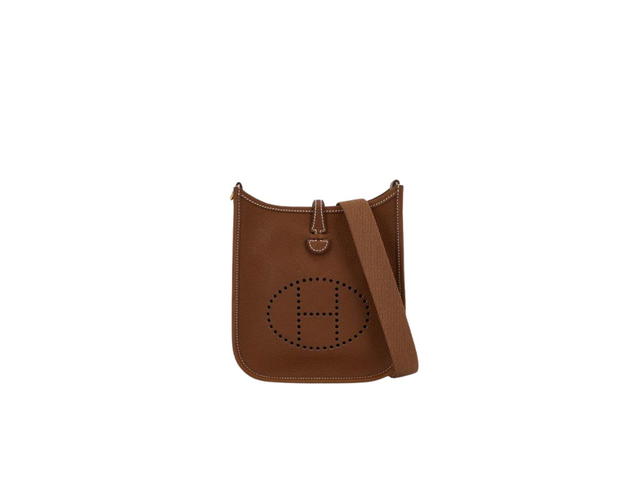 Hermes Hermes Evelyne 16 Amazone Bag In Taurillon Barenia Leather With Gold-Plated Hardware Fauve-Gold - view 1