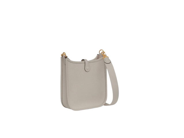Hermes Hermes Evelyne 16 Amazone Bag In Taurillon Clemence Leather With Gold-Plated Hardware Beton - view 2