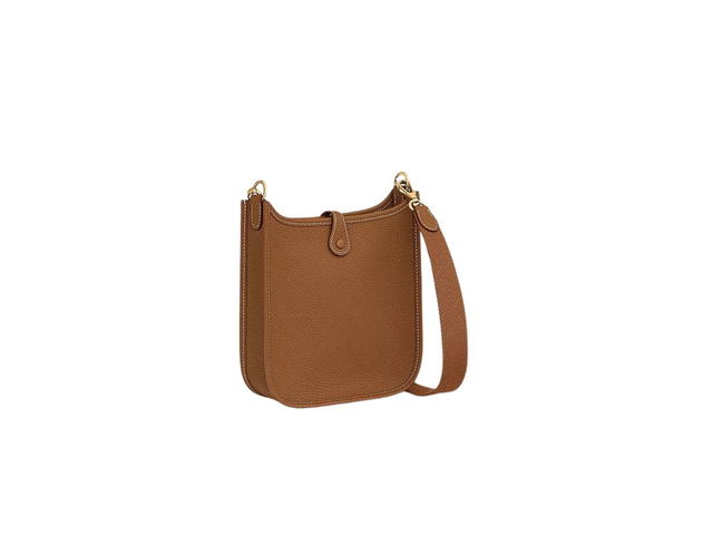 Hermes Hermes Evelyne 16 Amazone Bag In Taurillon Clemence Leather With Gold-Plated Hardware Gold - view 4