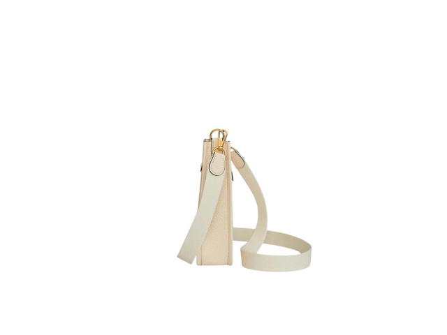 Hermes Hermes Evelyne 16 Amazone Bag In Taurillon Clemence Leather With Gold-Plated Hardware Nata-Blanc - view 2