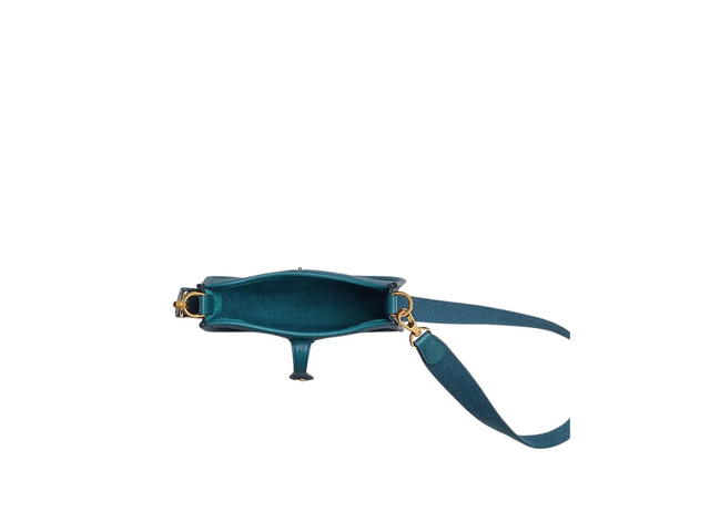 Hermes Hermes Evelyne 16 Amazone Bag In Taurillon Clemence Leather With Gold-Plated Hardware New Bleu Jean - view 3