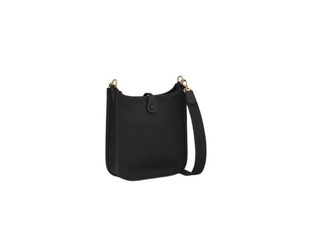 Hermes Hermes Evelyne 16 Amazone Bag In Taurillon Clemence Leather With Gold-Plated Hardware Noir - view 4