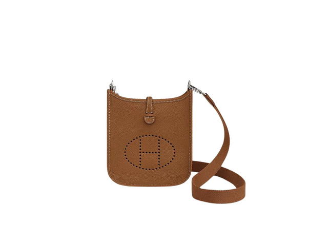 Hermes Hermes Evelyne 16 Amazone Bag In Taurillon Clemence Leather With Palladium-Plated Hardware Gold - view 1