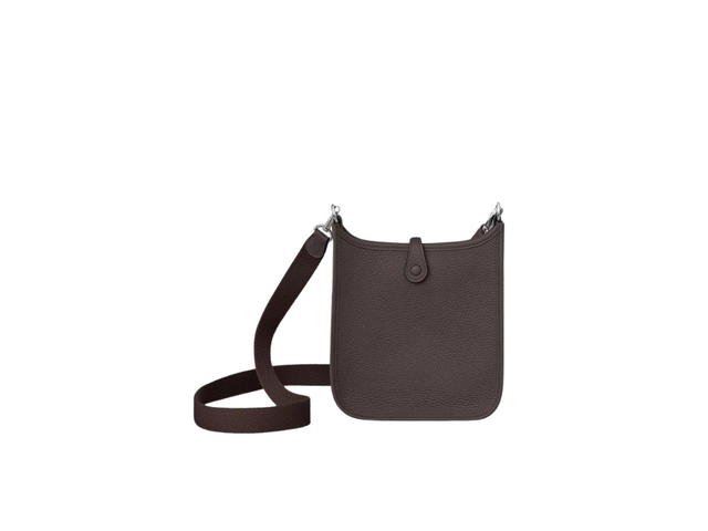 Hermes Hermes Evelyne 16 Amazone Bag In Taurillon Clemence Leather With Palladium-Plated Hardware Havane - view 3