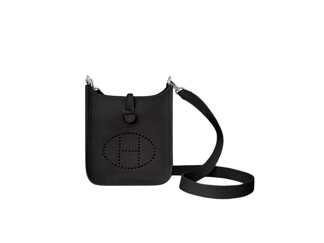 Hermes Hermes Evelyne 16 Amazone Bag In Taurillon Clemence Leather With Palladium-Plated Hardware Noir - view 1